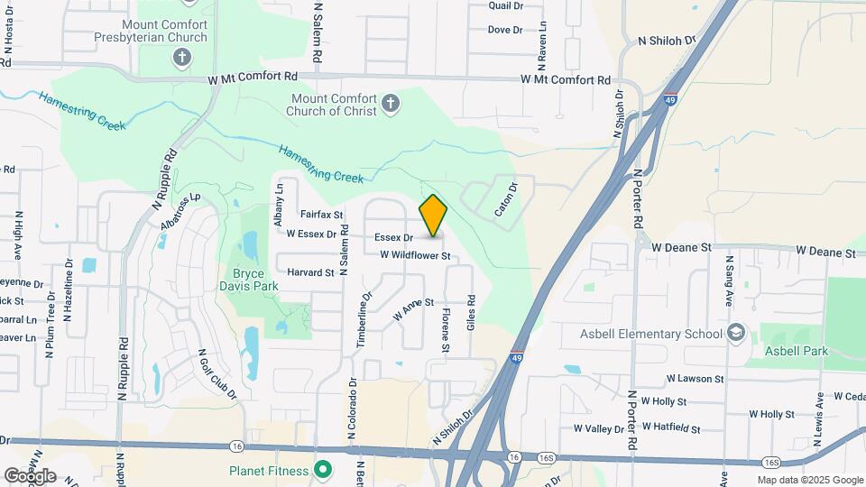 3045 W Essex Dr Map and Location Details