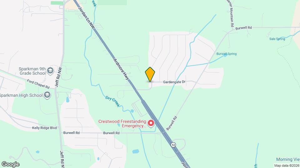 246 Fenrose Dr Map and Location Details