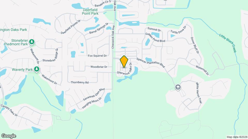 346 Pecan Grove Dr Map and Location Details