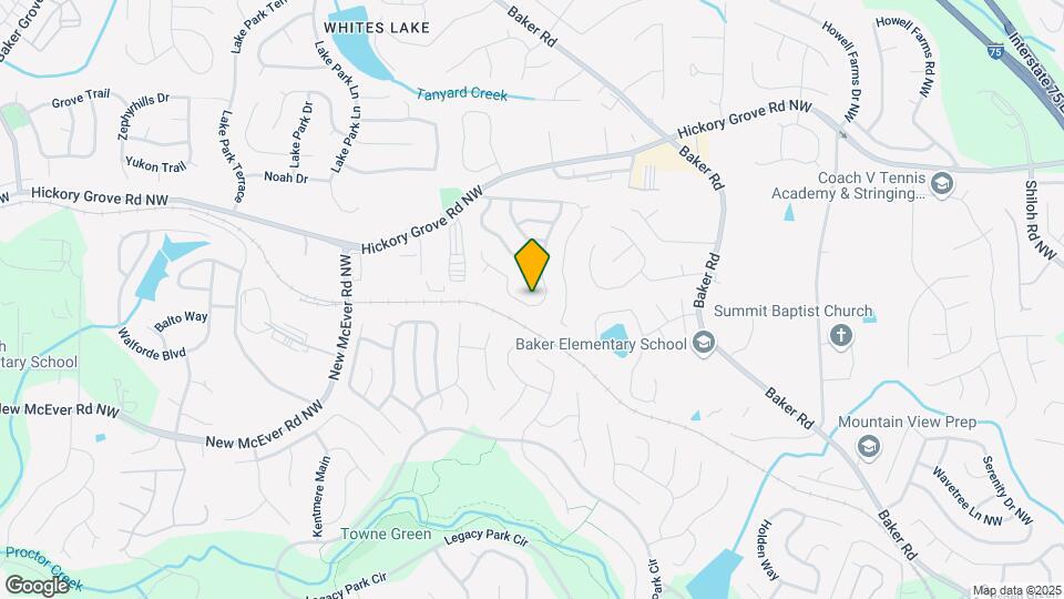 4454 High Gate Dr NW Map and Location Details