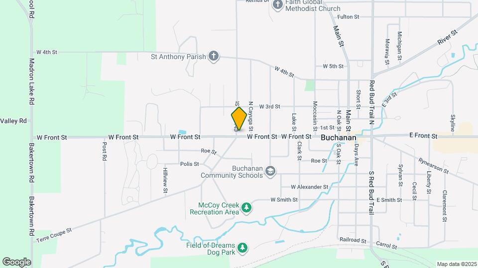 418 W Front St Map and Location Details