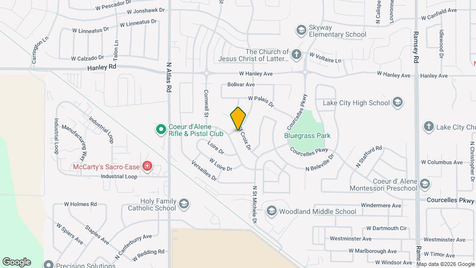 5957 N Saint Croix Dr, Unit 1 Mapa y Detalles de la Ubicación