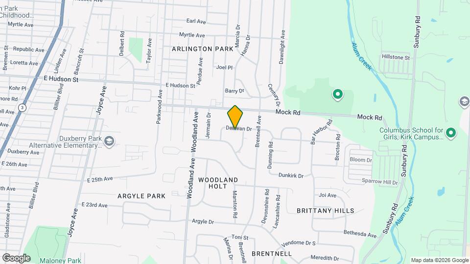 2231 Delavan Dr Map and Location Details