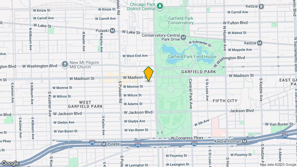 3822 W Monroe St, Unit G Mapa y Detalles de la Ubicación