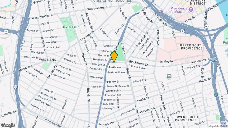 58 W Friendship St, Unit 3 Map and Location Details