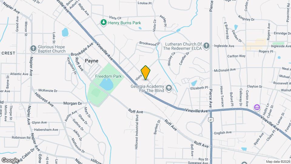 3016 Ridge Ave Map and Location Details