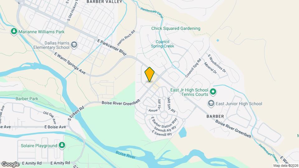 3646 S Caddis Way Map and Location Details