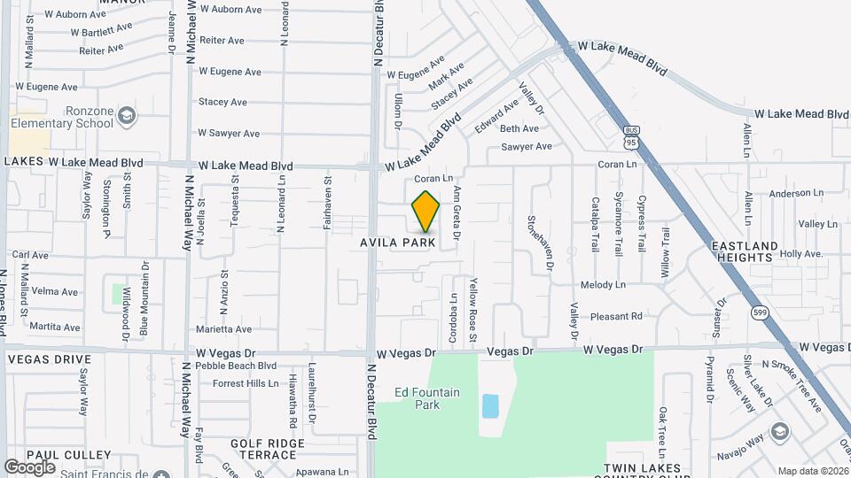 1842 N Decatur Blvd Map and Location Details