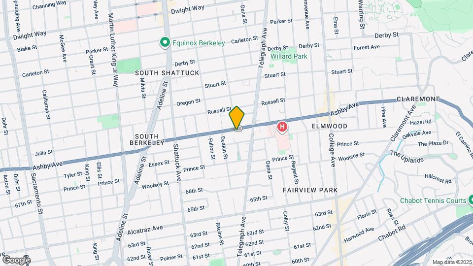 2298 Ashby Ave Map and Location Details