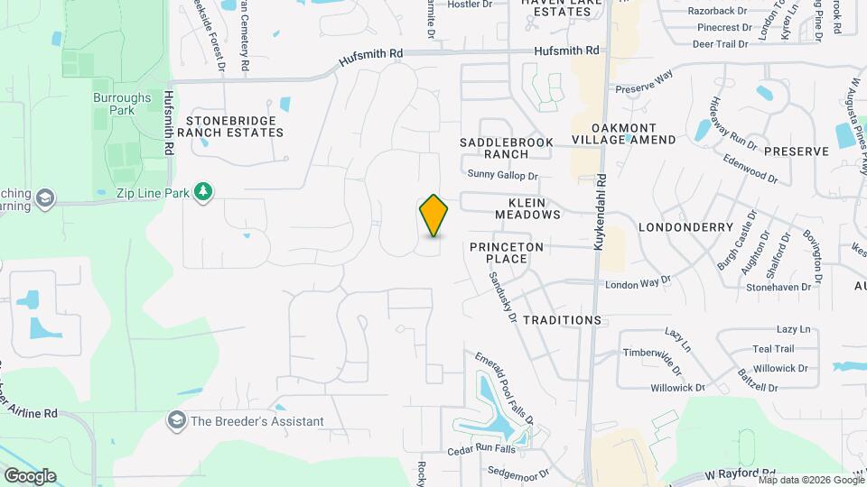 24915 Heather Glade Trail Map and Location Details