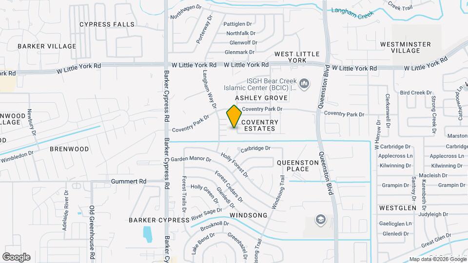6005 Chatham Woods Dr Map and Location Details