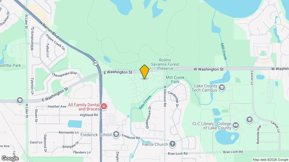 1100 Ellsworth Dr Map and Location Details