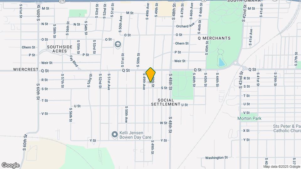 5250 S 49th St Map and Location Details