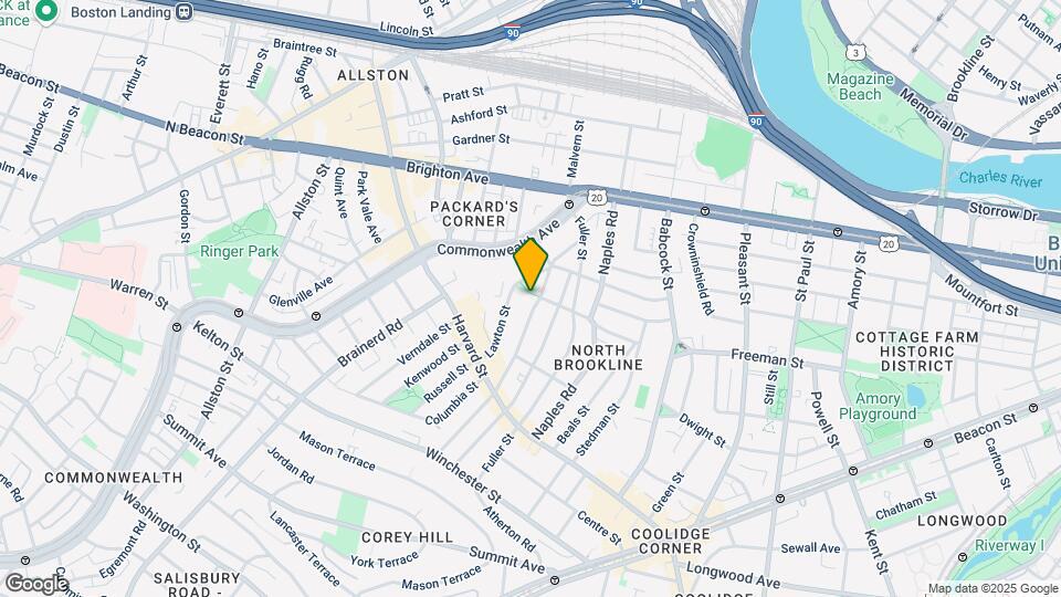 148 Thorndike St Map and Location Details