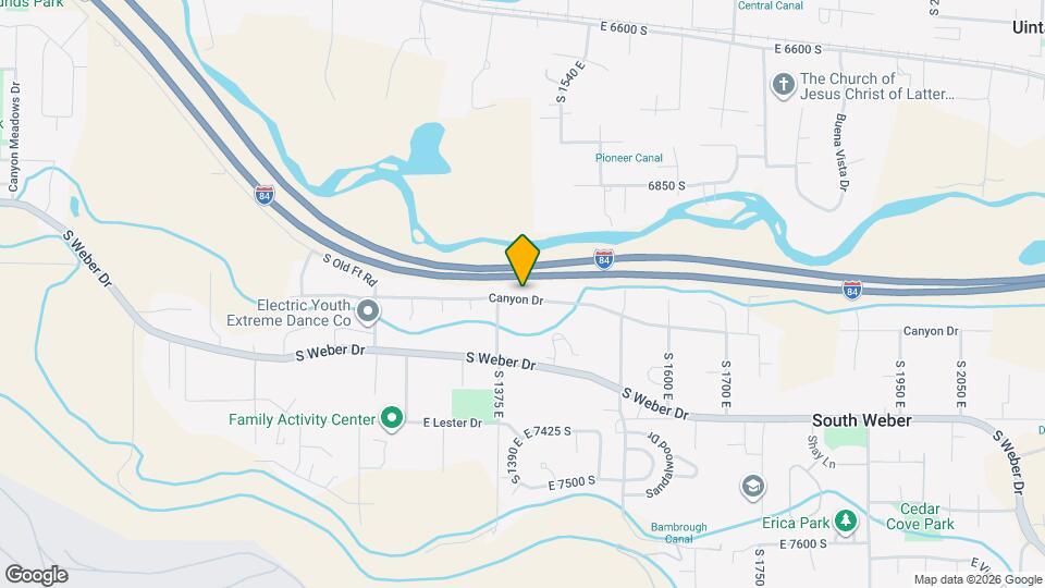 1410 Canyon Dr, Unit 1410A Map and Location Details