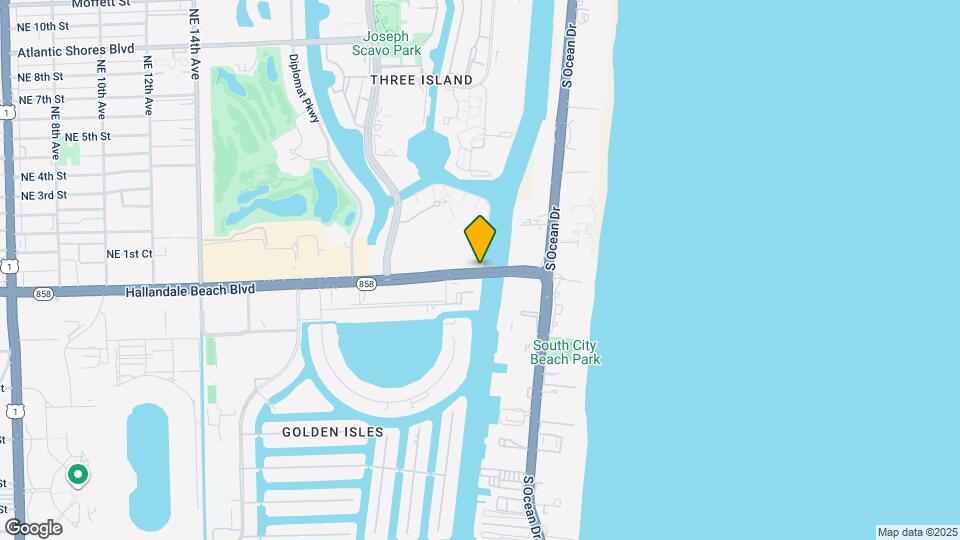 2601 E Hallandale Beach Blvd Map and Location Details