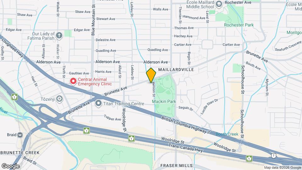 Park Court Map and Location Details