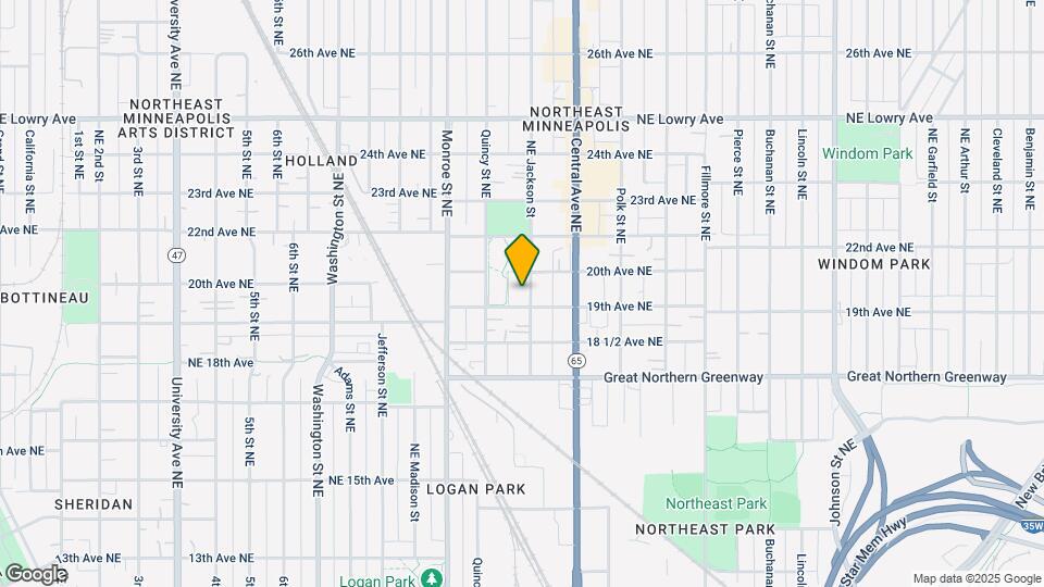 1908 NE Jackson St Map and Location Details