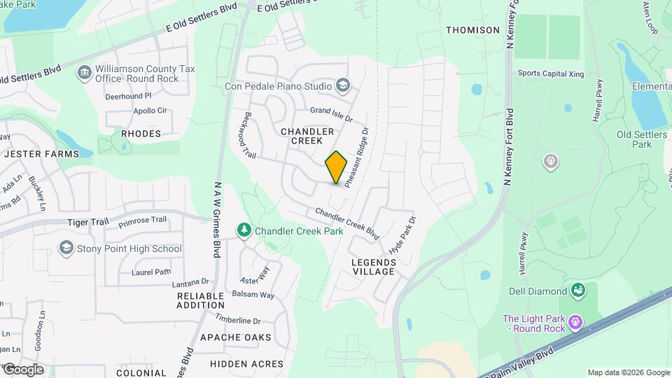 308 Pheasant Ridge Dr Map and Location Details