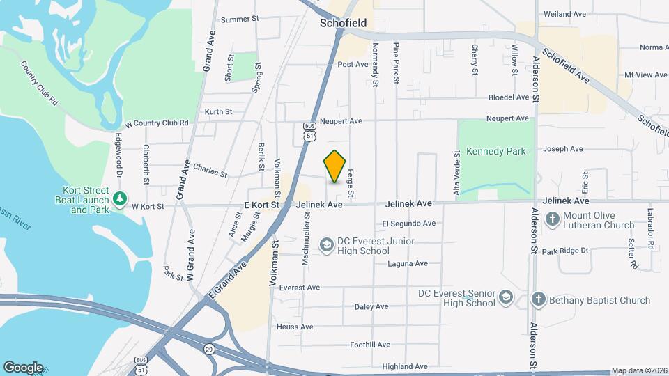 6003 Burns St, Unit 4 Mapa y Detalles de la Ubicación