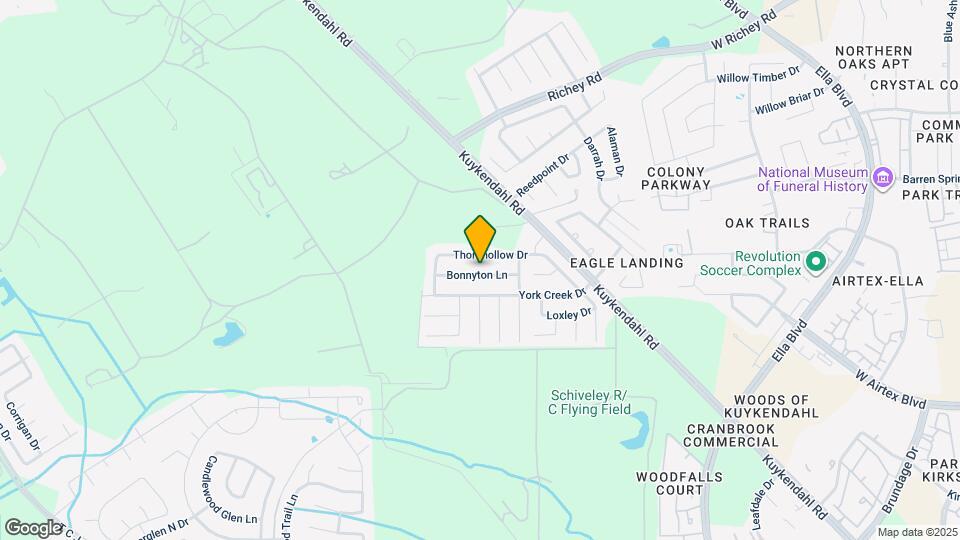 1650 Bonnyton Ln Map and Location Details