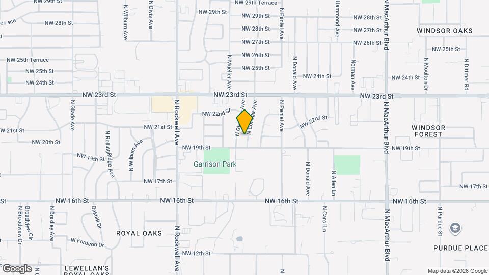 2013 N College Ave Map and Location Details