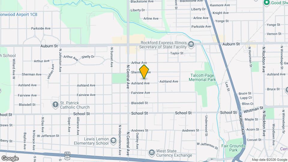 808 Irving Ave Map and Location Details