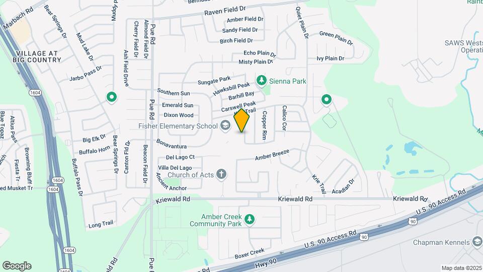 3534 York Crest Map and Location Details