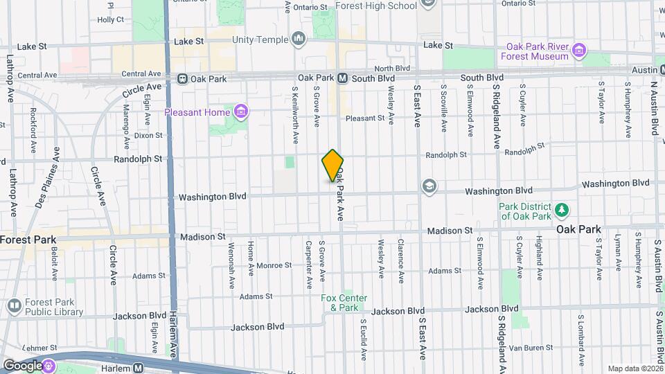 800 Washington Blvd Map and Location Details