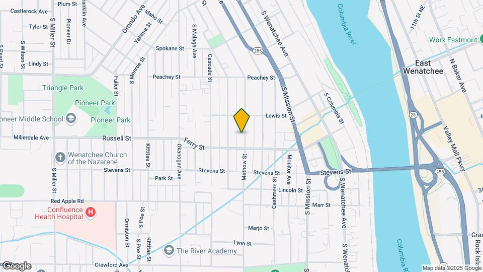 832 Methow St Map and Location Details