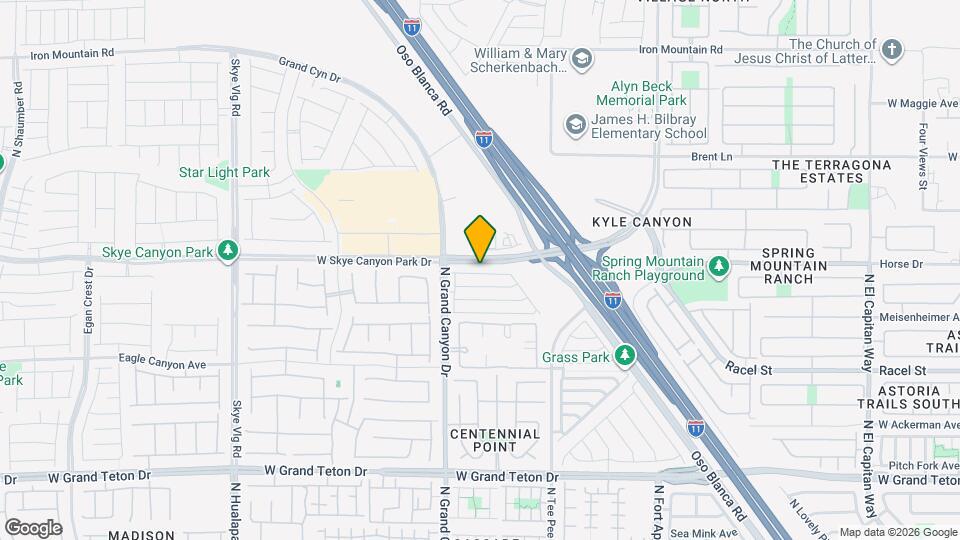 9510 Diamond Bridge Ave Map and Location Details