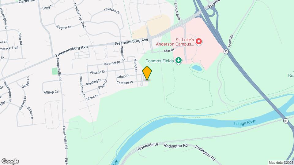 1800 Merlot Dr Map and Location Details