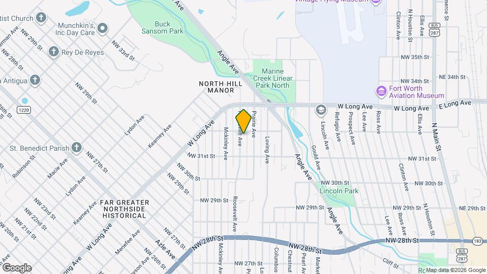 3118 Roosevelt Ave Map and Location Details