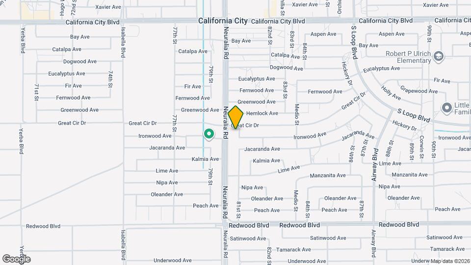 20437 81st St Map and Location Details