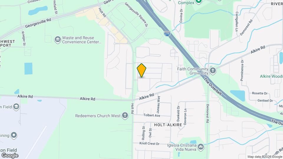 4705 Athalia Dr Map and Location Details