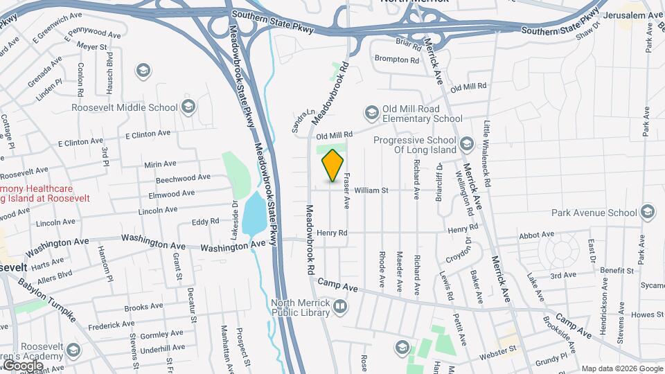 1711 William St Map and Location Details