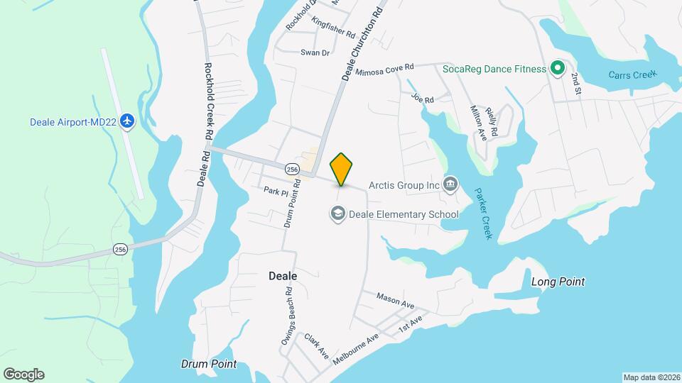 725 Masons Beach Rd Map and Location Details