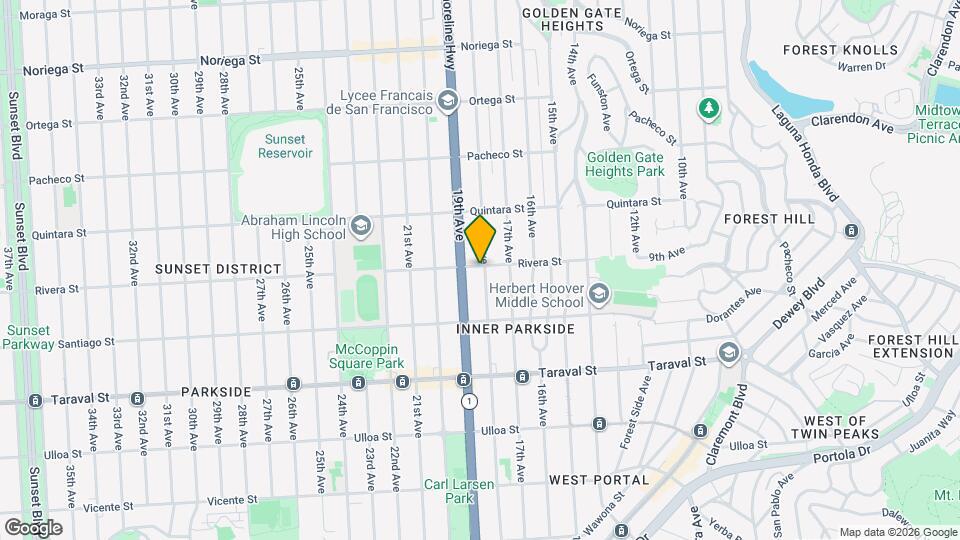 2201 18th Ave Map and Location Details