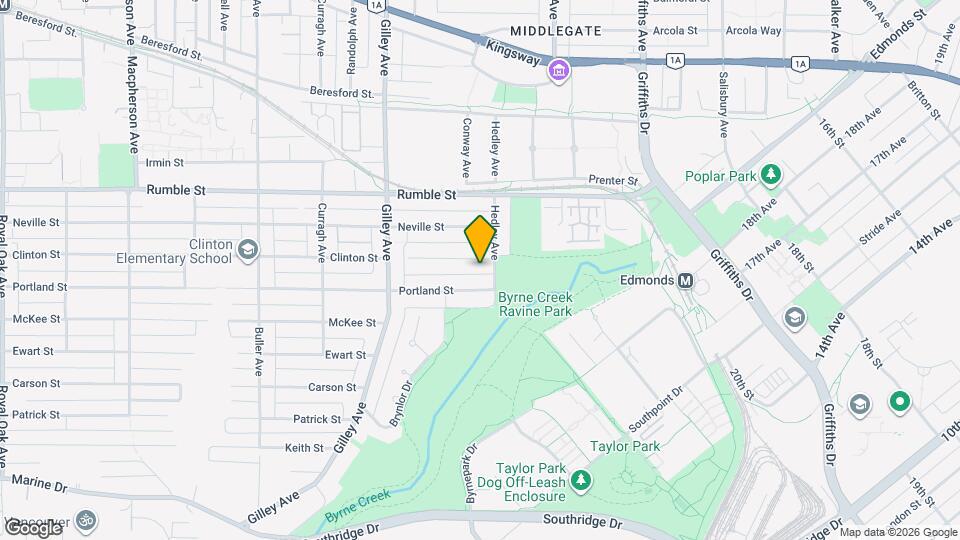 6550 Clinton St Map and Location Details