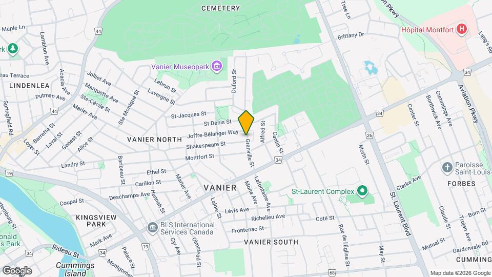 347 Shakespeare St Map and Location Details