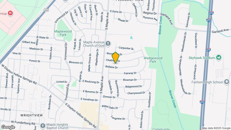 261 Bellaire Dr Map and Location Details