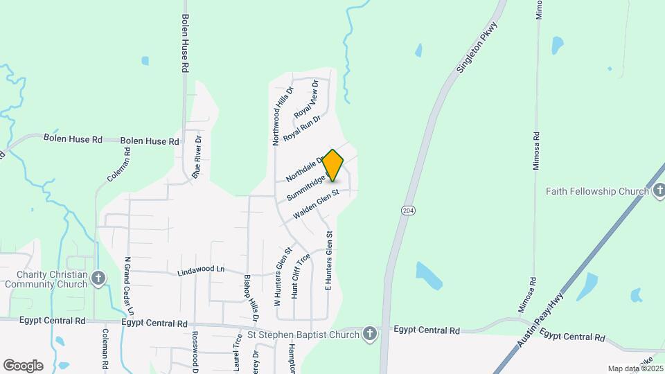 4884 Walden Glen St Map and Location Details