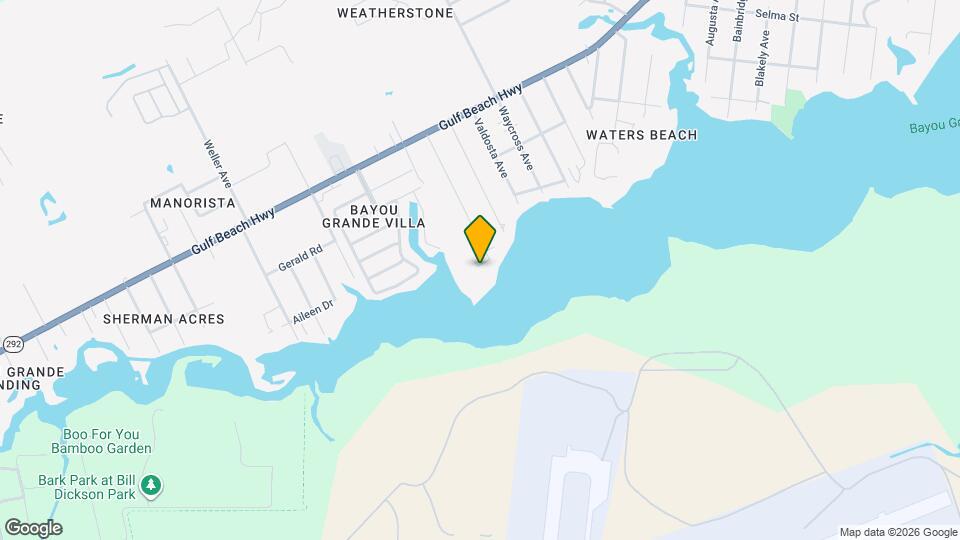 2572 Gulf Breeze Ave Map and Location Details