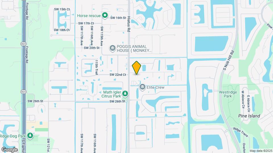 11080 SW 23rd St Map and Location Details