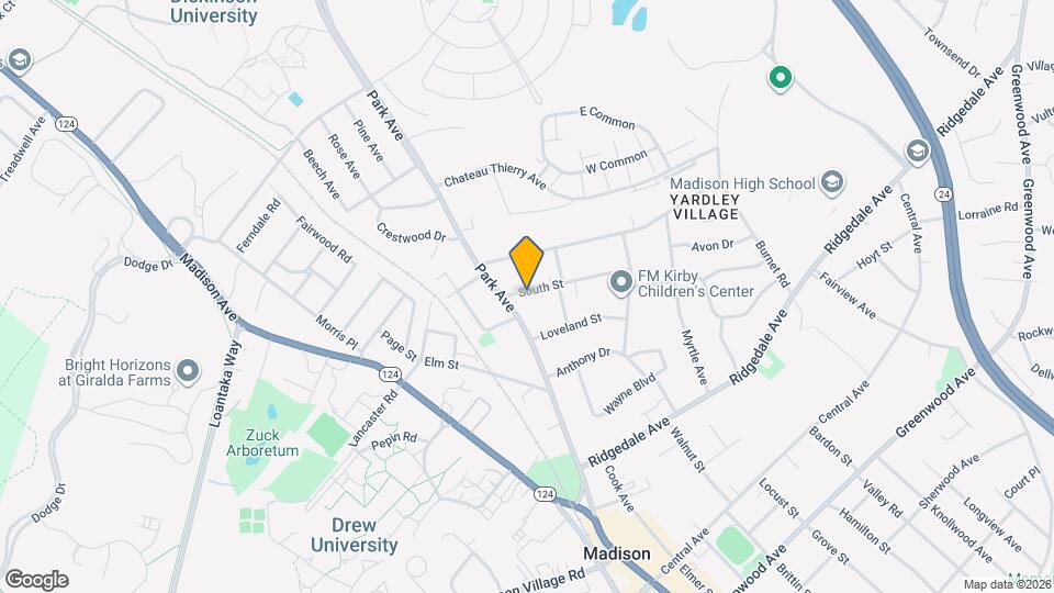 5 South St Apartments and Nearby Madison Apartments For Rent Madison, NJ