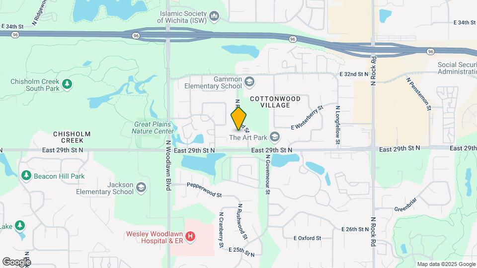 6842 E Winterberry Cir Map and Location Details