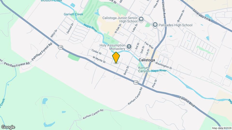 1610 Myrtle St Map and Location Details