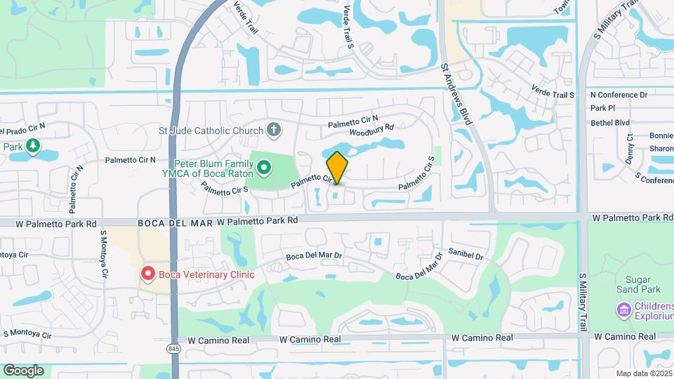 6372 Boca Cir Map and Location Details