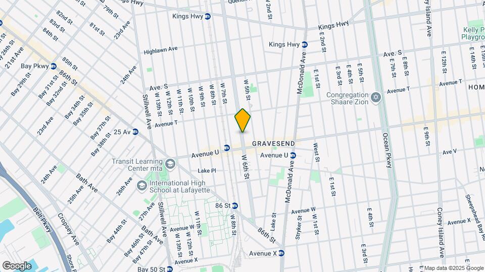 2065 W 6th St Map and Location Details