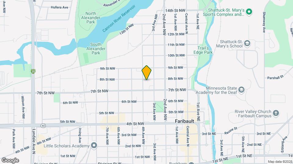 321 8th St NW Map and Location Details